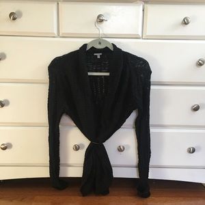 Easy to wear Long lazy black sweater